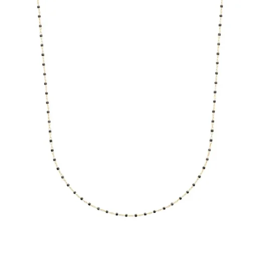 Collier femme plaqué or perle miyuki - YU0UWZ45