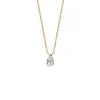 Collier Femme plaqué or pendentif goutte Maison de la Bijouterie UWZ00345