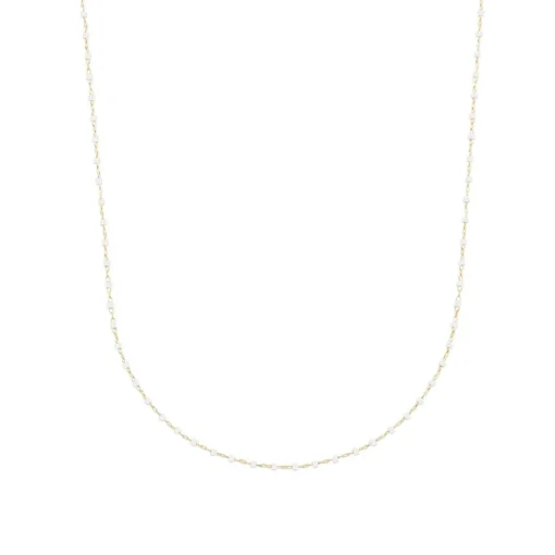Collier femme plaqué or perle miyuki - YU0UWY45