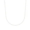 Collier femme plaqué or perle miyuki - YU0U6U45