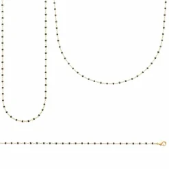 Collier femme plaqué or perle miyuki - YU0UWZ45