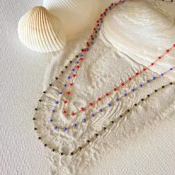 Collier femme plaqué or perle miyuki - YU0UWZ45