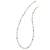 Collier Femme plaqué or pierres bleues cristal Maison de la Bijouterie YVV0VZ45