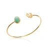 Collier femme plaqué or serti clos - UW30Y55V