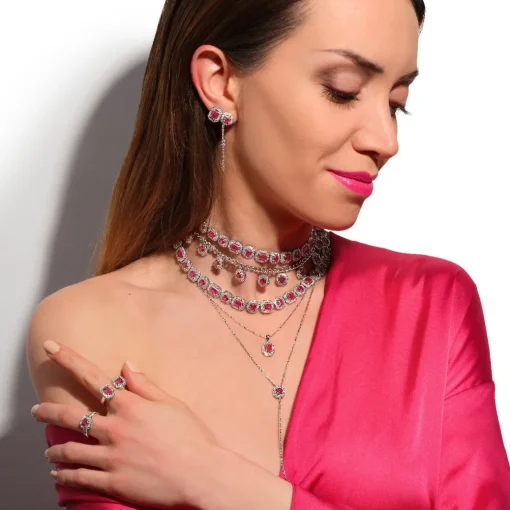 Collier Femme RKG Bijoux Romy - RGKRONE0002 Argent