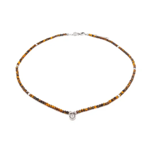 Collier Femme Sloya Lumia Oeil de Tigre