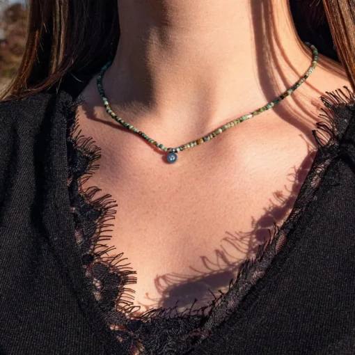 Collier Femme Sloya Lumia Turquoise