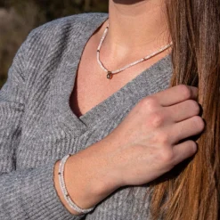 Collier Femme Sloya Lumia pierres de Lune