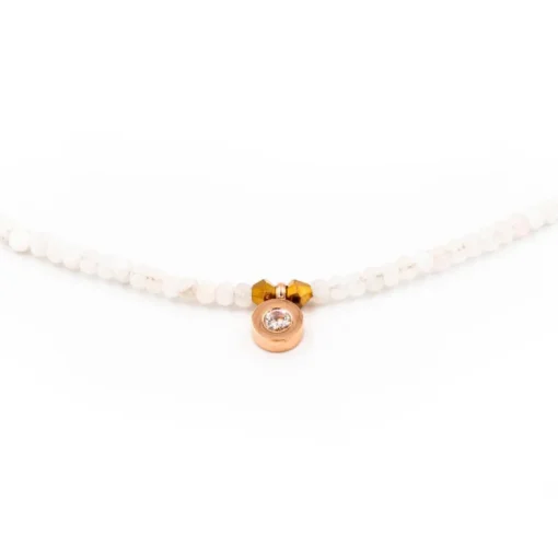Collier Femme Sloya Lumia pierres de Lune