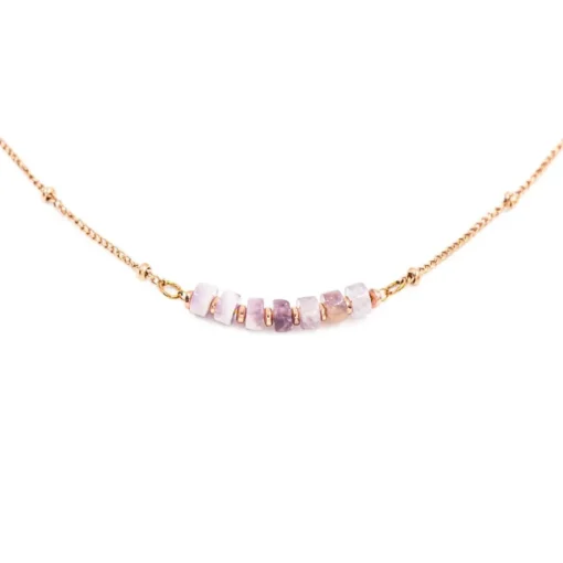 Collier Femme Sloya Piana Améthyste
