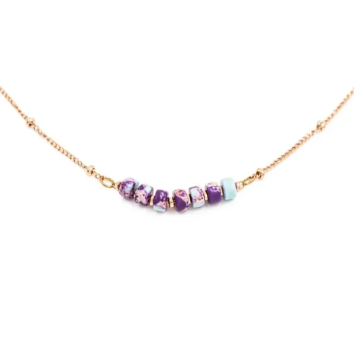 Collier Femme Sloya Piana Jaspe