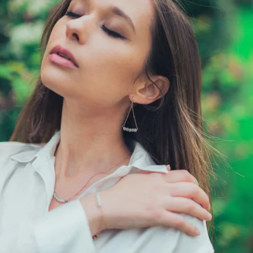 Collier Femme Sloya Piana Amazonite