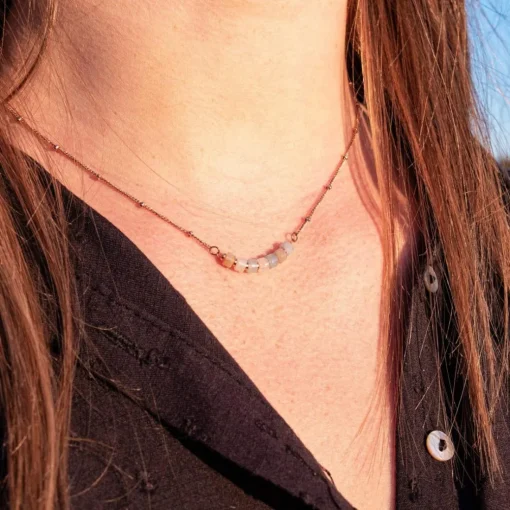Collier Femme Sloya Piana Amazonite