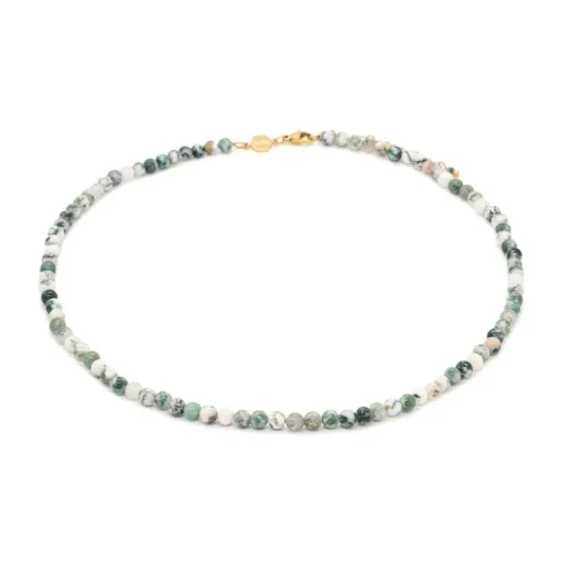 Collier Femme Sloya Serena Agate Arbre
