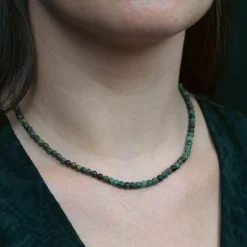 Collier Femme Sloya Serena Turquoise Africain