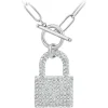 Collier Femme So Charm - B3139-ARGENT - Collier Cadenas Argenté