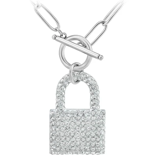 Collier Femme So Charm - B3139-ARGENT - Collier Cadenas Argenté