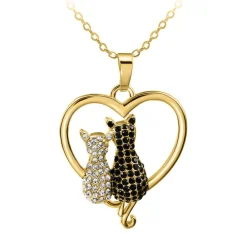 Collier Femme So Charm - B1563-DORE - Collier Chat Doré