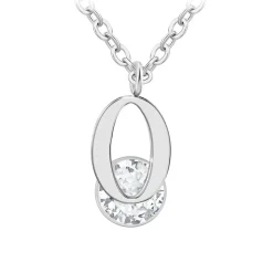 Collier Femme So Charm - B1498-O - Collier Initiale Argenté