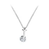 Collier Femme So Charm - B1498-J - Collier Initiale Argenté