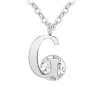 Collier Femme So Charm - B1498-G - Collier Initiale Argenté