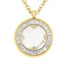 Collier Femme So Charm - B2126-BLANC - Collier Mode Doré