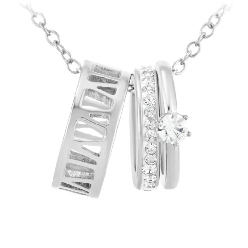 Collier Femme So Charm - B3020-ARGENT - Collier Mode Argenté