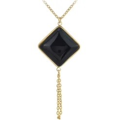 Collier Femme So Charm - B3040-BLACK - Collier Mode Doré