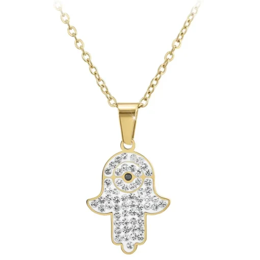Collier Femme So Charm - BD2763-DORE-DIAMANT - Collier Mode Doré