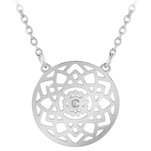 Collier Femme So Charm - BD4101-ARGENT - Collier Mode Argenté