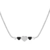 Collier Femme So Charm - B2935-ARGENT-COLLIER - Collier Coeur Argenté