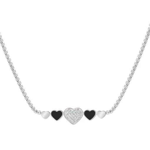 Collier Femme So Charm - B2935-ARGENT-COLLIER - Collier Coeur Argenté