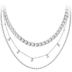 Collier Femme So Charm - B3172-ARGENT - Collier Mode Argenté
