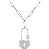 Collier Femme So Charm - B3270-ARGENT - Collier Cadenas Argenté