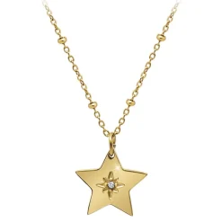 Collier Femme So Charm - BD4098-DORE - Collier Étoile Doré