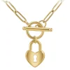 Collier Femme So Charm - B3230-DORE - Collier Coeur Doré