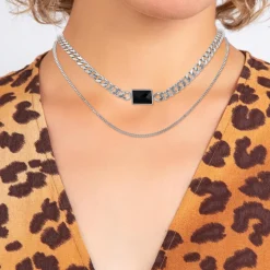 Collier Femme So Charm - B3173-ARGENT - Collier Mode Argenté