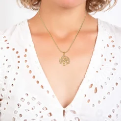 Collier Femme So Charm - B2037-DORE-COLLIER - Collier Arbre De Vie