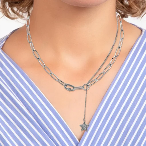 Collier Femme So Charm - B3248-ARGENT - Collier Mode Argenté