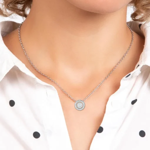 Collier Femme So Charm - B3242-ARGENT - Collier Mode Argenté