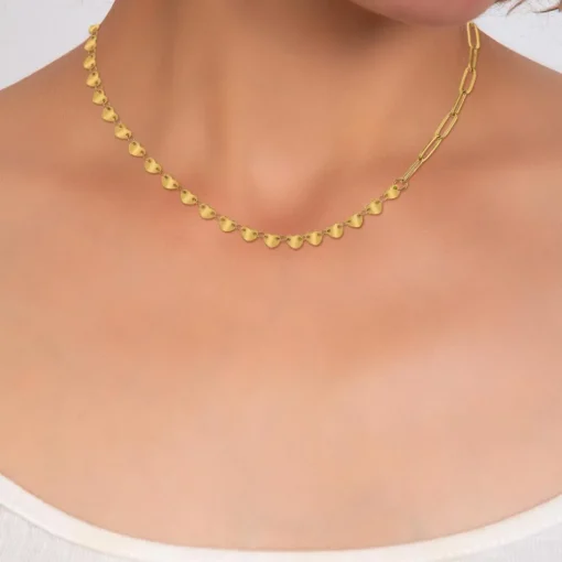 Collier Femme So Charm - B3179-DORE - Collier Mode Doré