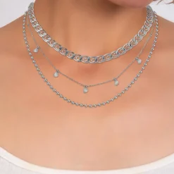 Collier Femme So Charm - B3172-ARGENT - Collier Mode Argenté