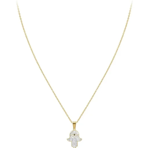 Collier Femme So Charm - BD2763-DORE-DIAMANT - Collier Mode Doré