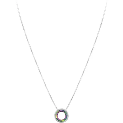 Collier Femme So Charm - B4234-VERT - Collier Mode Argenté