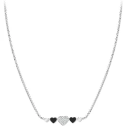 Collier Femme So Charm - B2935-ARGENT-COLLIER - Collier Coeur Argenté