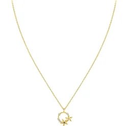 Collier Femme So Charm - BD3244-DORE-DIAMANT - Collier Mode Doré