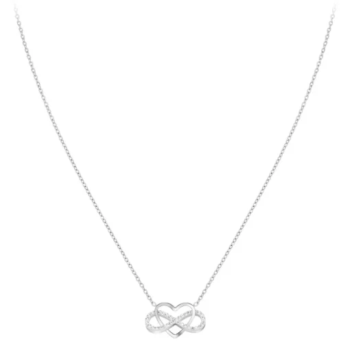 Collier Femme So Charm - B2845-ARGENT - Collier Infini Argenté