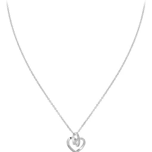Collier Femme So Charm - B2809-ARGENT - Collier Coeur Argenté