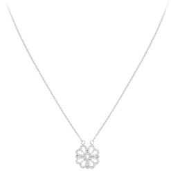 Collier Femme So Charm - B3133-ARGENT - Collier Trèfle Argenté