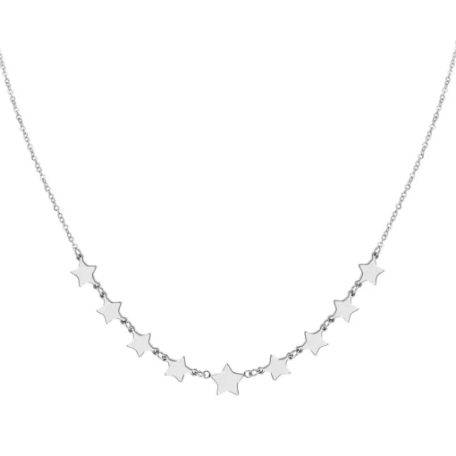 Collier Femme So Charm - B3116-ARGENT - Collier Étoile Argenté
